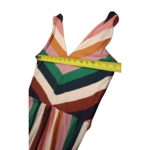 Boden Women's Size 2R Colorfully Striped Maxi Dress - Picture 3 of 8